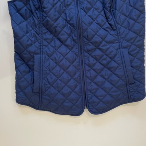 Van Heusen Royal Blue Vest with High Collar and Pockets ~ Size Medium ~ NEW - Picture 4 of 16